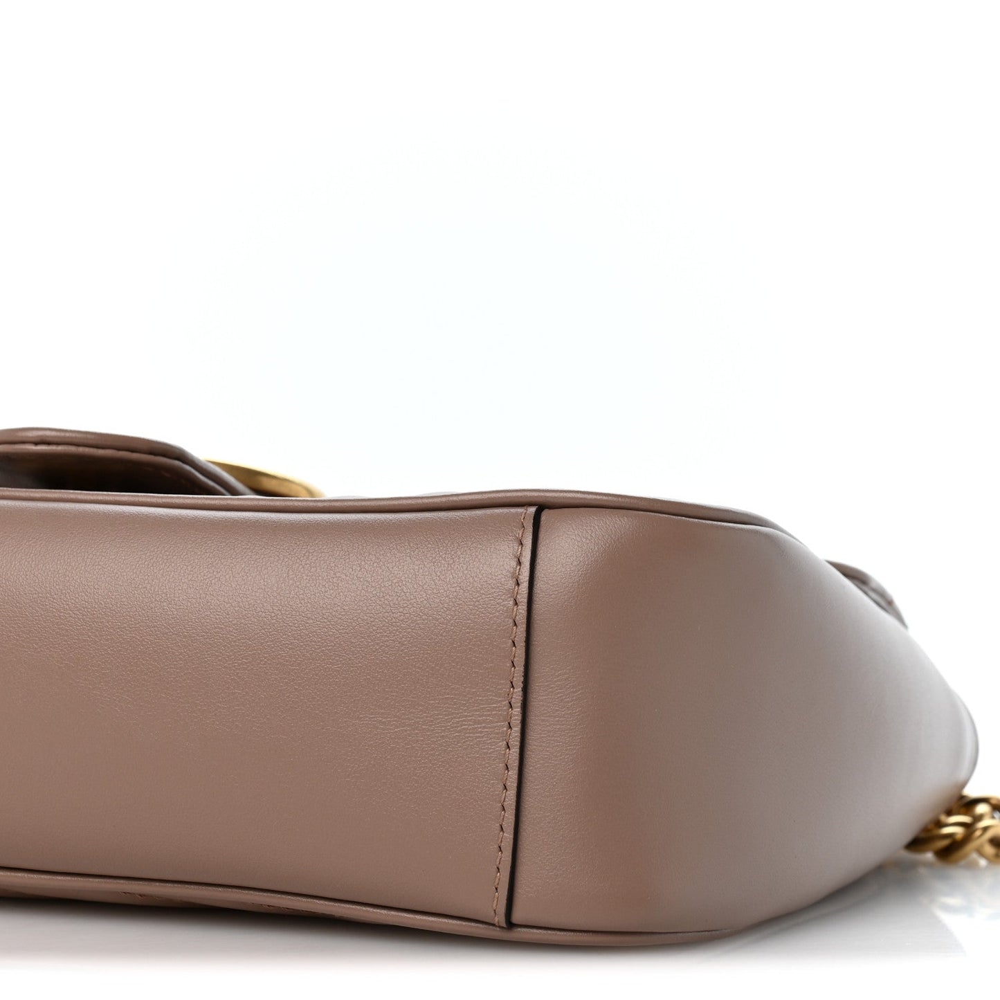 Calfskin Matelasse Small GG Marmont Shoulder Bag Porcelain Rose