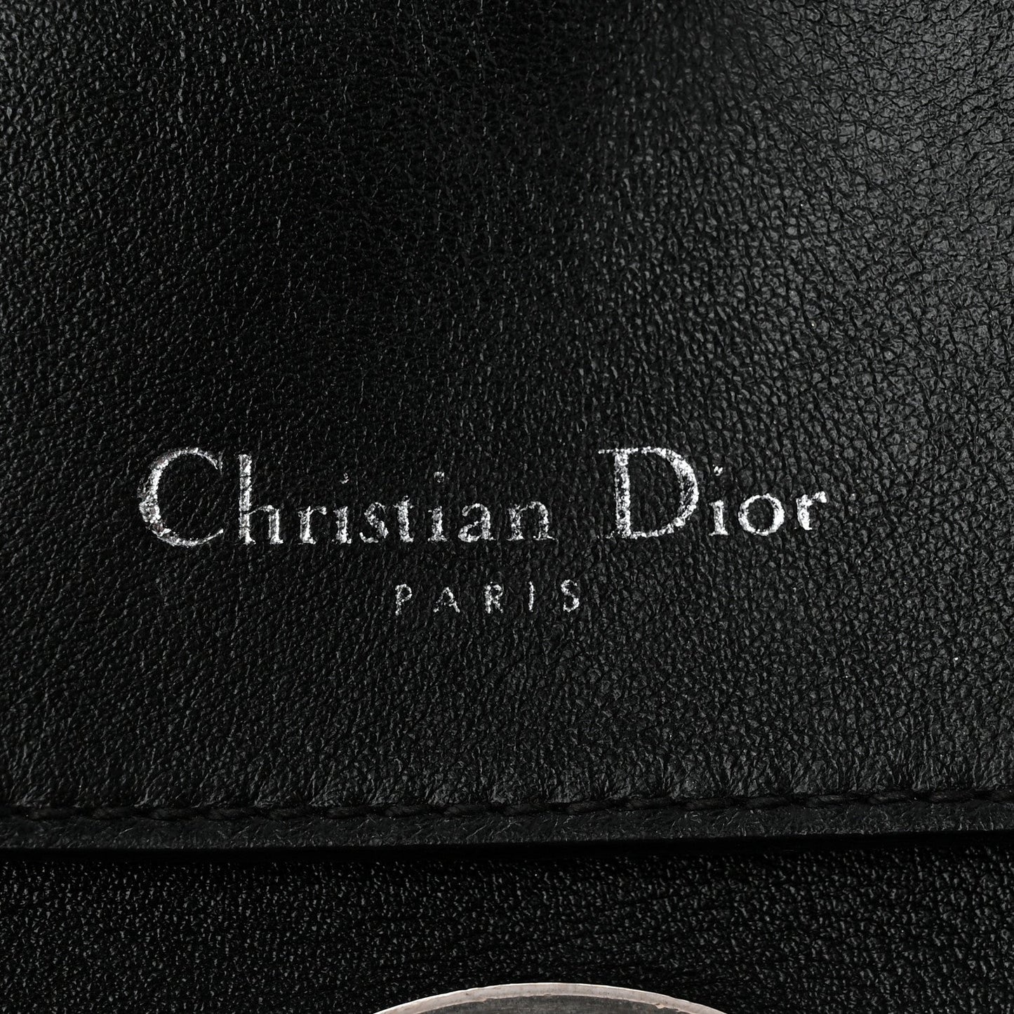 Smooth Calfskin Tri-Color Small Be Dior Flap Black Blue Red