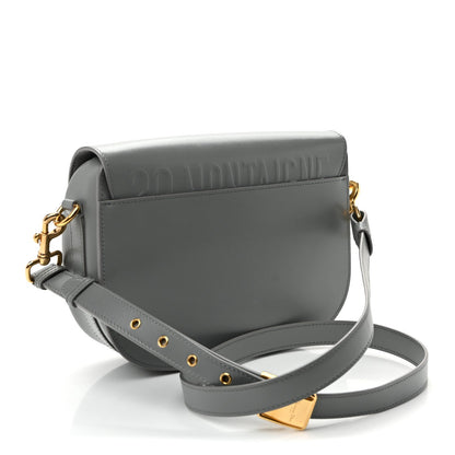 Box Calfskin Medium Bobby Flap Gray