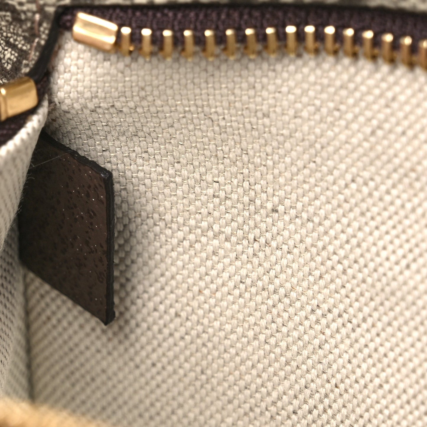 GG Supreme Monogram Textured Dollar Calfskin Blondie Belt Bag Beige Ebony New Acero