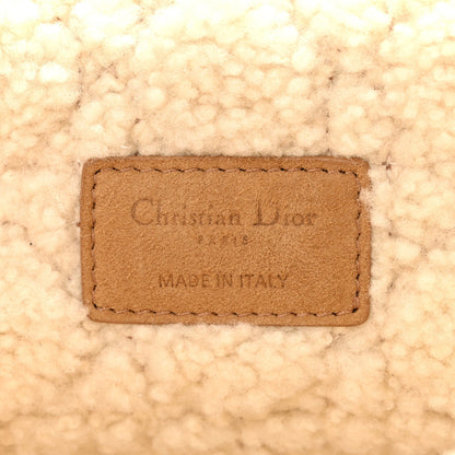Shearling Cannage Large Caro Bag Camel