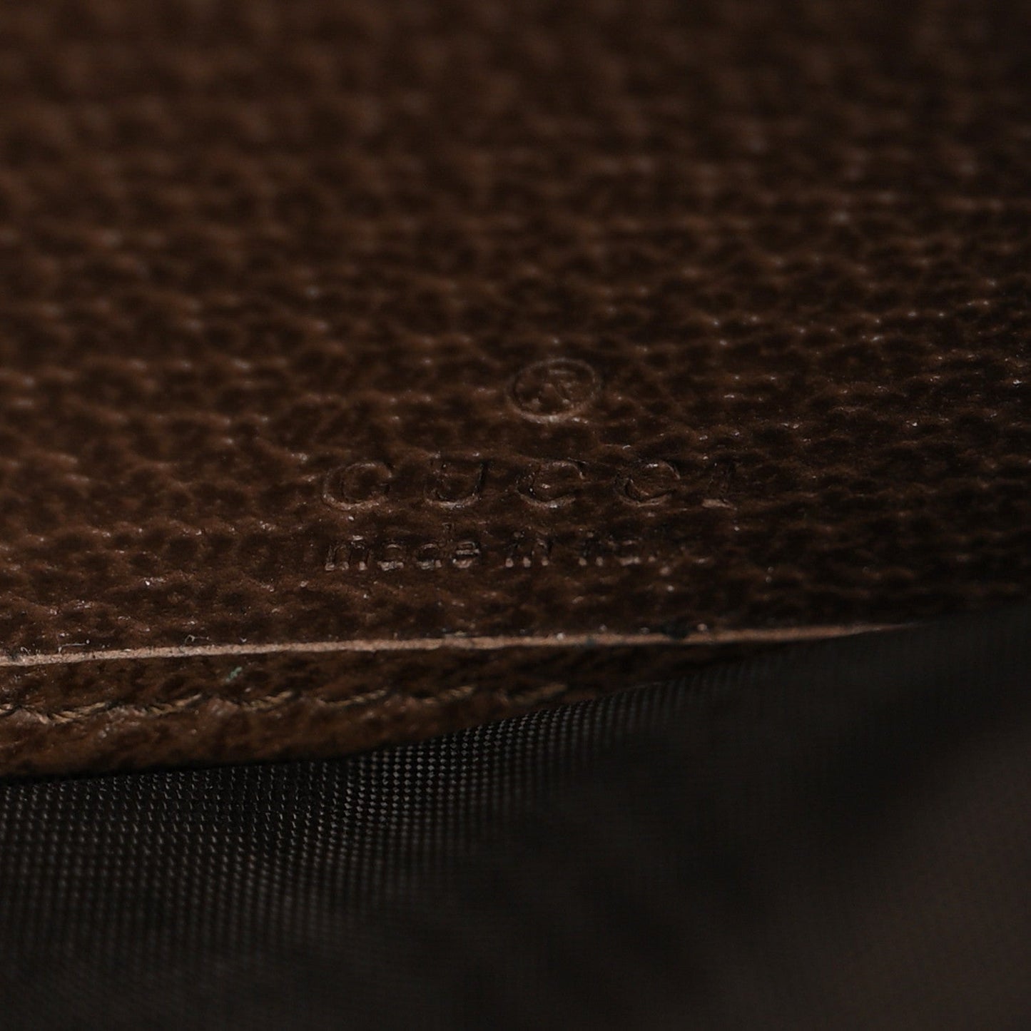 GG Supreme Monogram Textured Dollar Calfskin Blondie Continental Chain Wallet Beige Ebony New Acero