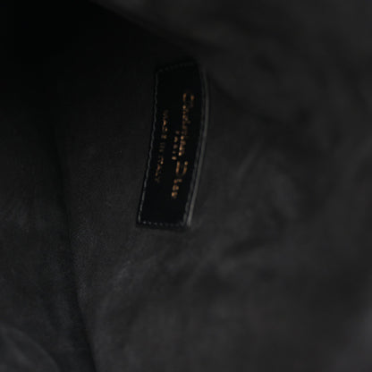 Calfskin Saddle Belt Bag Black