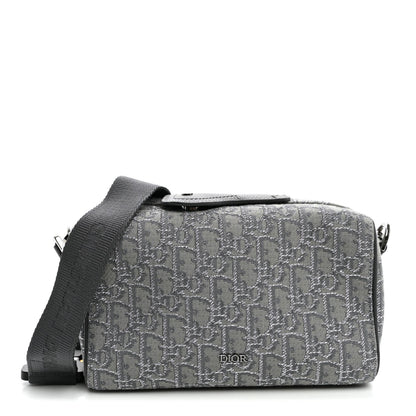 Oblique Jacquard Lingot 22 Bag Silver
