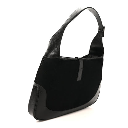 Felt Jackie O Hobo Black
