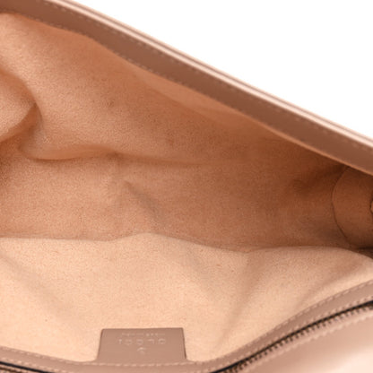 Calfskin Matelasse Small GG Marmont Shoulder Bag Porcelain Rose