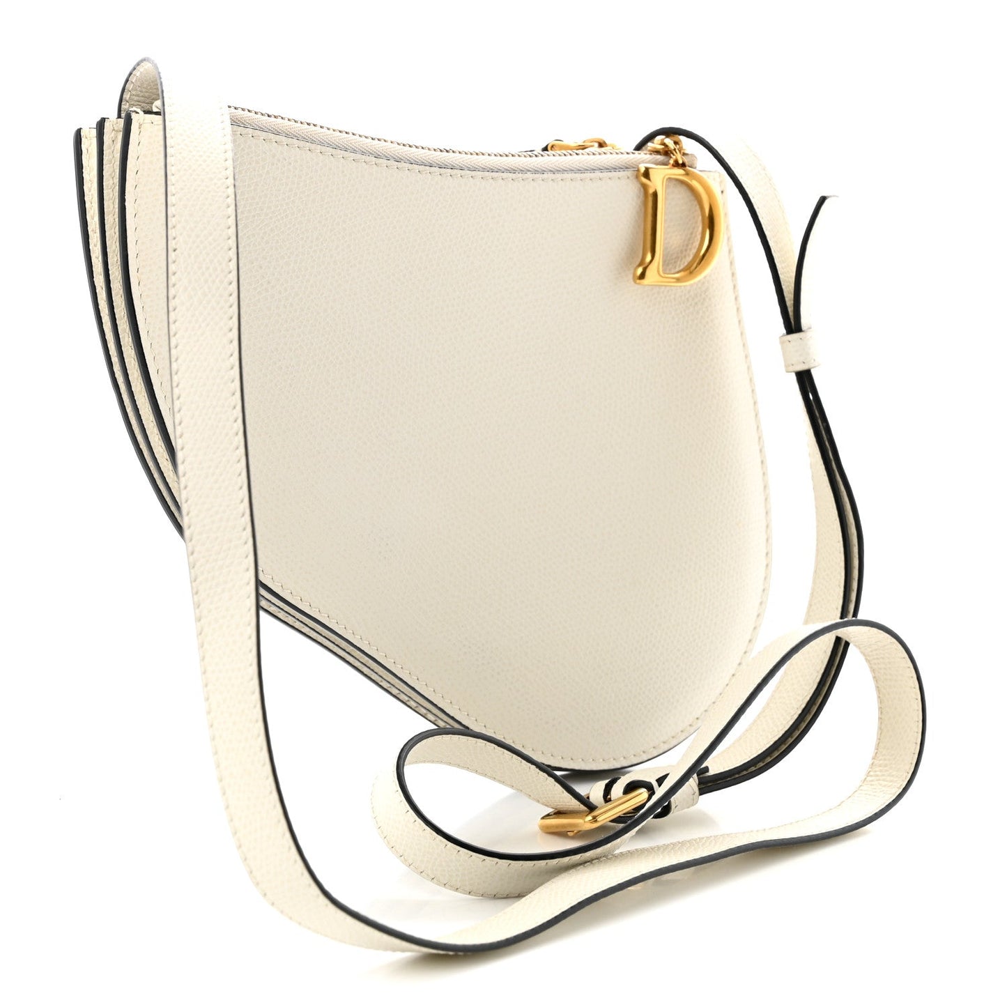 Goatskin Saddle Rodeo Pouch Latte