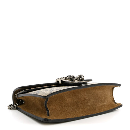 GG Supreme Monogram Super Mini Dionysus Shoulder Bag Taupe