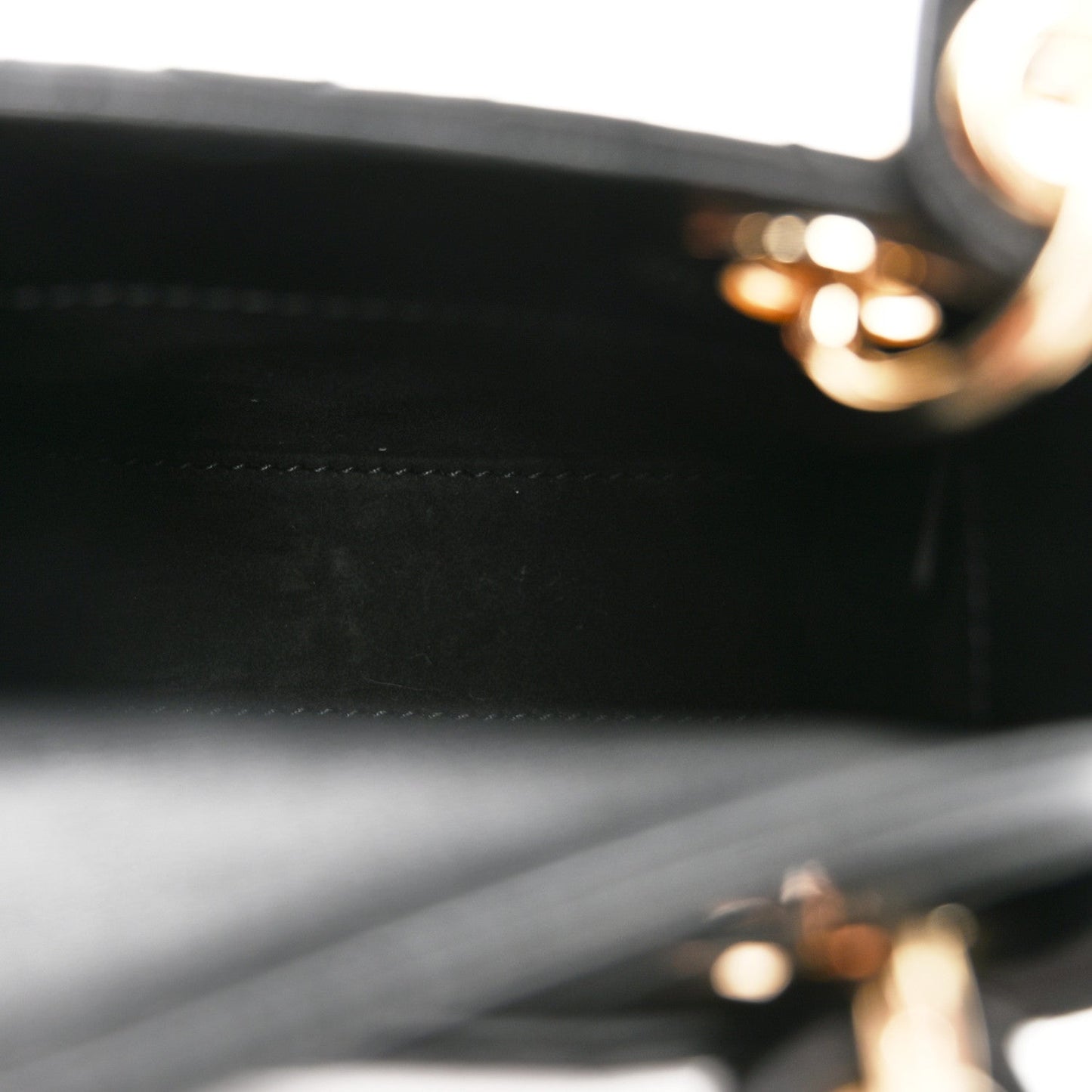 Lambskin Cannage Micro Lady Dior Black