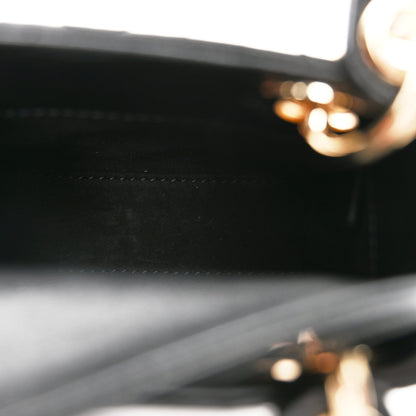 Lambskin Cannage Micro Lady Dior Black