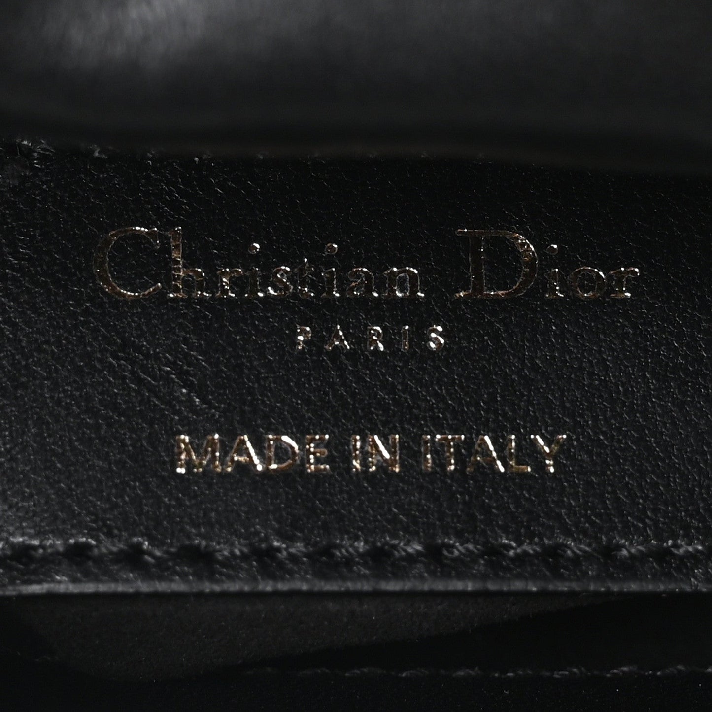 Lambskin Cannage Micro Lady Dior Black