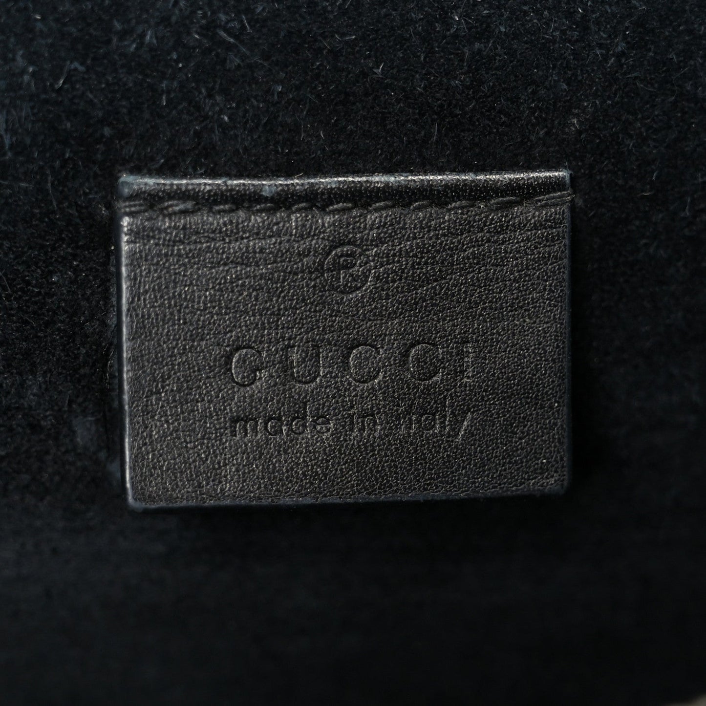 GG Supreme Monogram Small Dionysus Shoulder Bag Black
