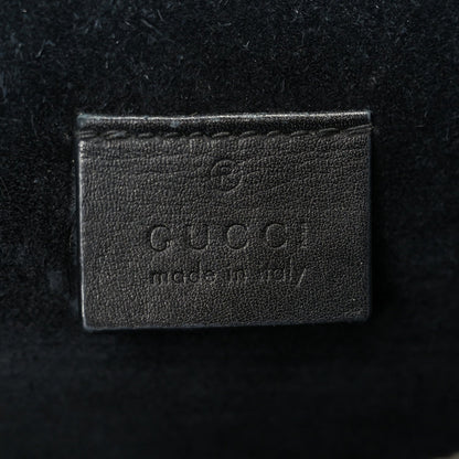 GG Supreme Monogram Small Dionysus Shoulder Bag Black