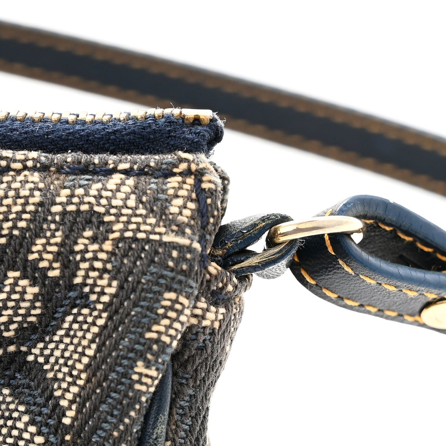 Monogram Mini Saddle Pochette Navy
