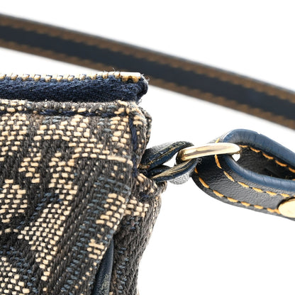 Monogram Mini Saddle Pochette Navy