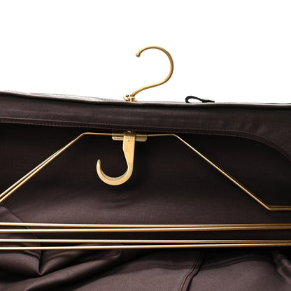 GG Supreme Monogram Web Savoy Garment Bag Beige Ebony New Acero