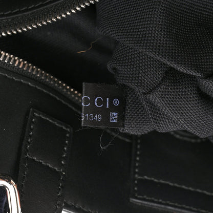 GG Supreme Monogram Tigers Web Vertical Tote Black Multicolor
