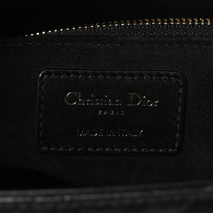 Lambskin Cannage Large Lady Dior Black
