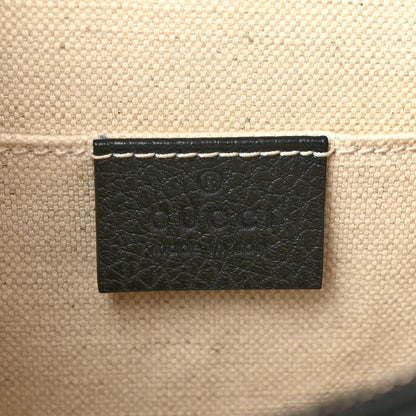 Dollar Calfskin Crystal Web Medium Dionysus Bamboo Top Handle Bag Black Black Diamond