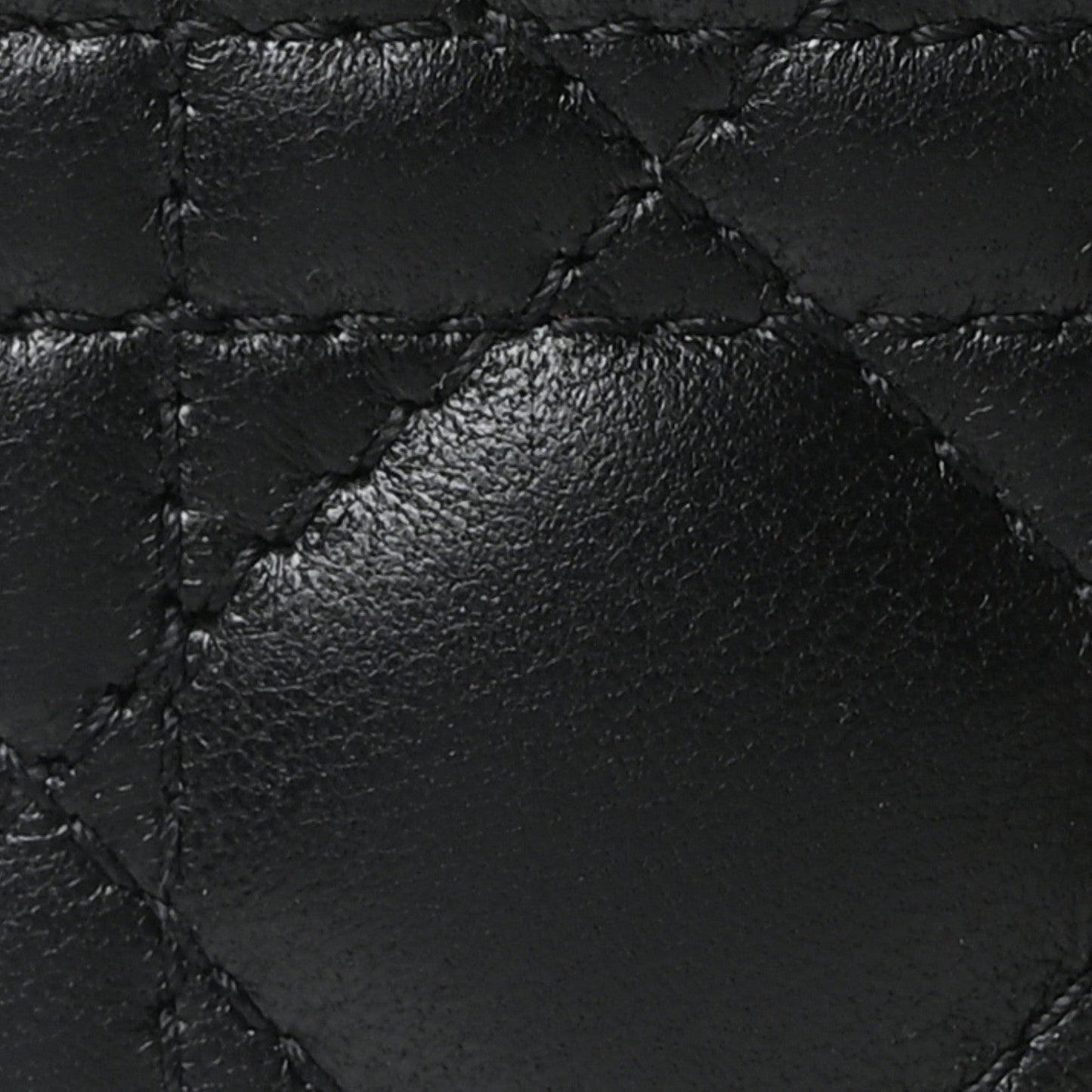 Lambskin Cannage Micro Lady Dior Black