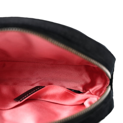 Velvet Matelasse GG Marmont Belt Bag 75 30 Black