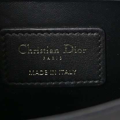 Calfskin 30 Montaigne East West Chain Flap Bag Black