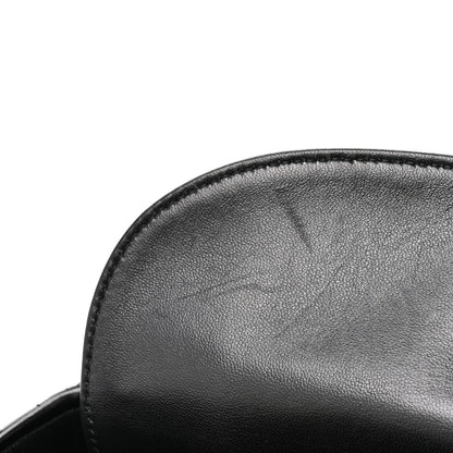 Lambskin Cannage Small Lucky Badges My Lady Dior Black