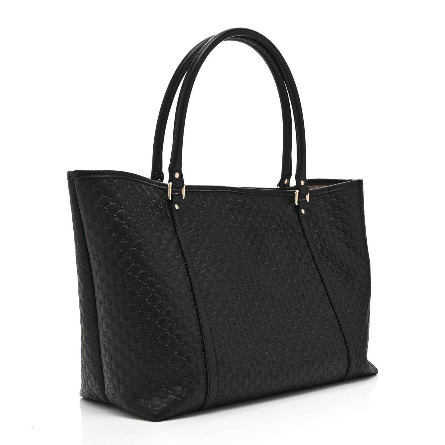 Microguccissima Medium Joy Tote Black