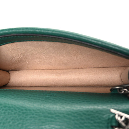 Calfskin Super Mini Dionysus Shoulder Bag Emerald