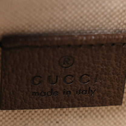 GG Supreme Monogram Web Mini Ophidia Messenger Brown