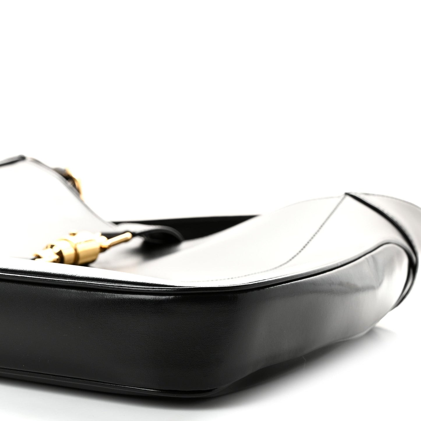 Boarded Dyana Lux Calfskin Medium Jackie 1961 Hobo Black