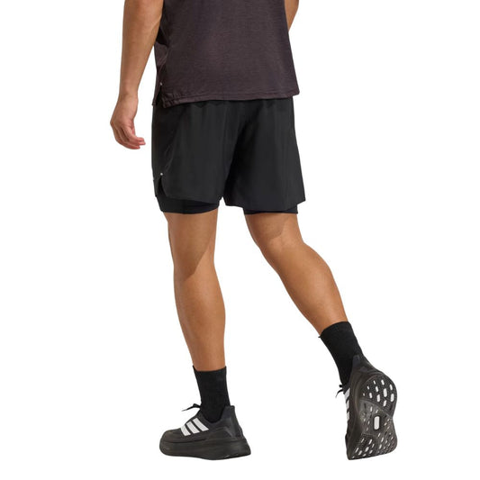 Adi365 Running Essentials 2in1 Shorts Men’s :Black
