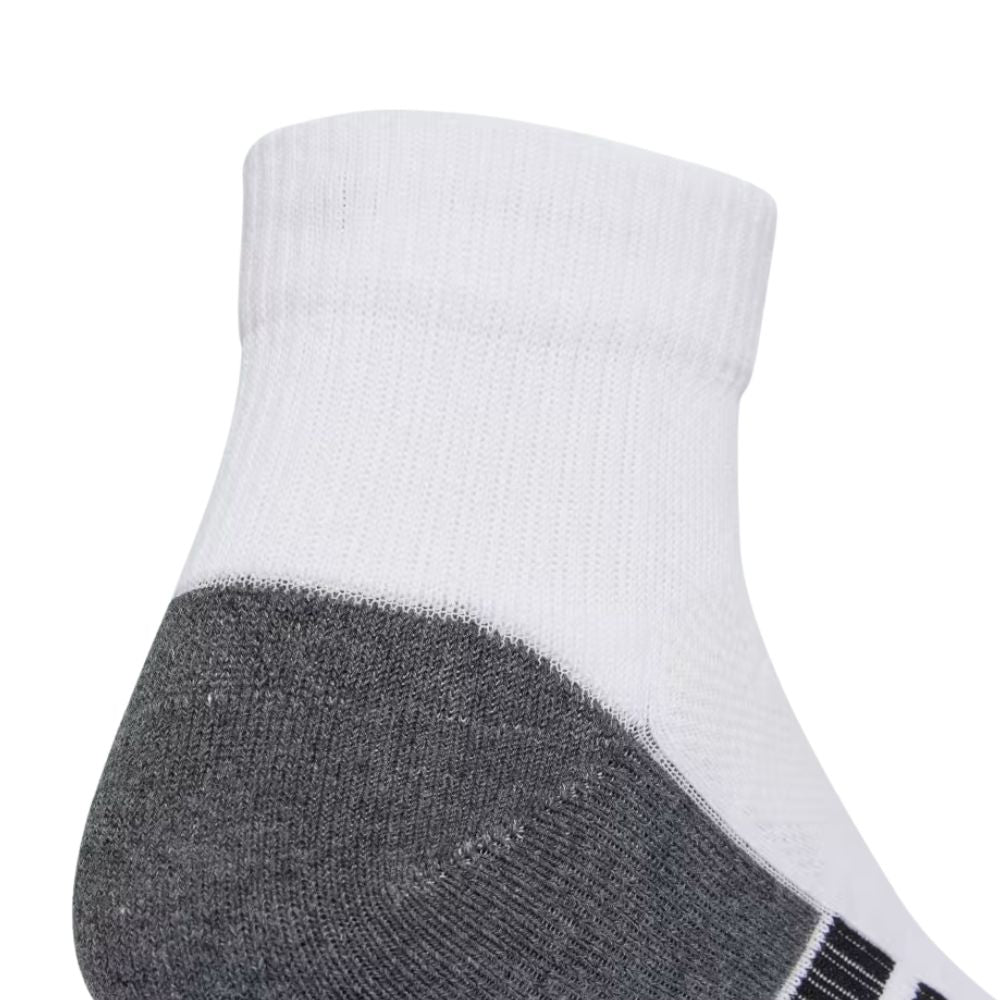 Adidas Performance Climacool Cushioned Quarter Socks 3-Pack :White | Black