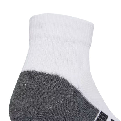 Adidas Performance Climacool Cushioned Quarter Socks 3-Pack :White | Black