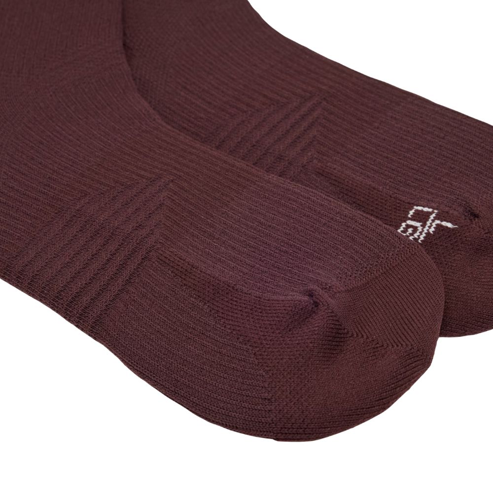 Y-3 Running Socks Unisex :Night Red