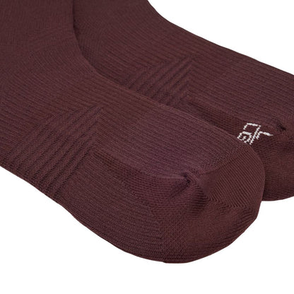 Y-3 Running Socks Unisex :Night Red