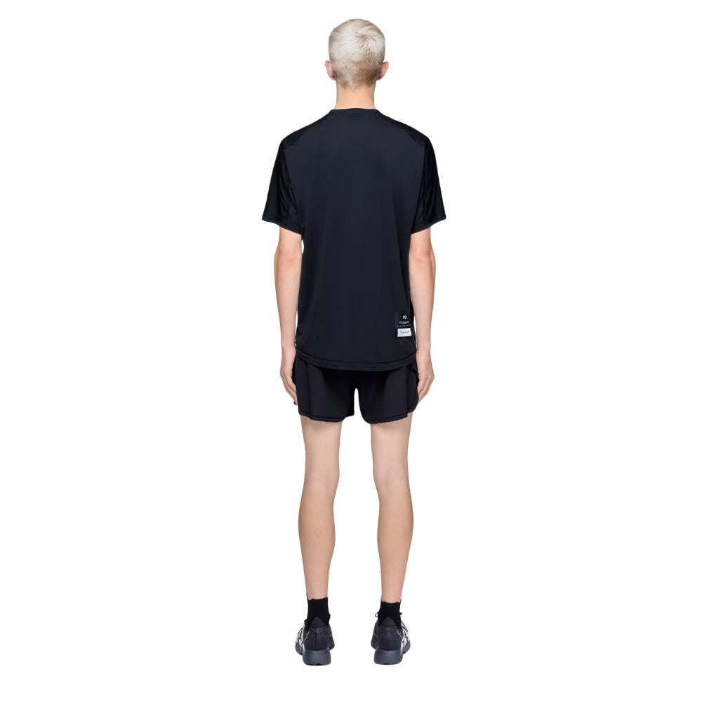 Y-3 Running Short Sleeve Tee Men’s :Black