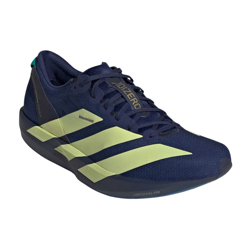 Adizero Adios 9 Men’s :Dark Blue | Yellow Tint