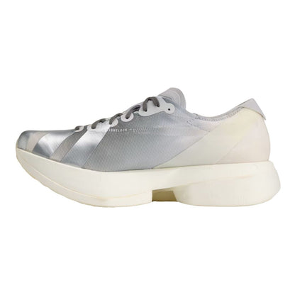 Y-3 Adios Pro 4 Men’s :Chalk White | Silver Metallic