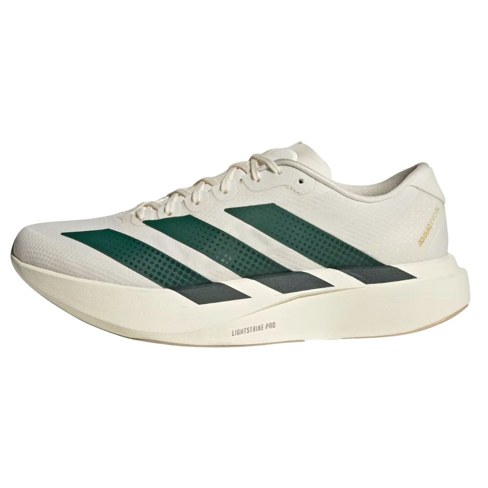 Adizero Evo SL Men’s :Off White | Collegiate Green