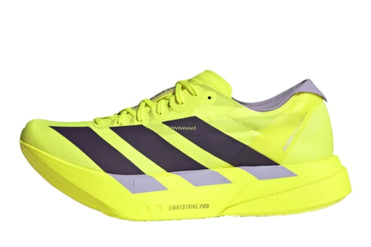 Adizero Adios Pro 4 Men's :Solar Yellow | Aurora Plum