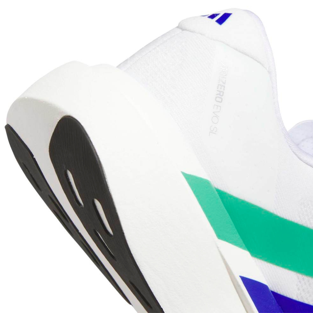 Humanrace Adizero EVO SL by Pharrell Williams :Cloud White | Semi Court Green