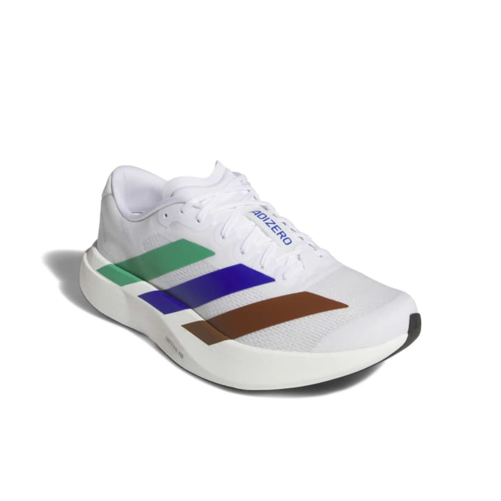 Humanrace Adizero EVO SL by Pharrell Williams :Cloud White | Semi Court Green