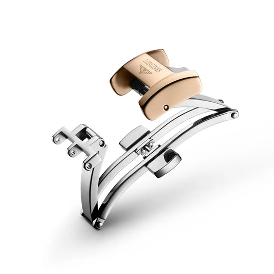 Longines 18mm Two-Tone Deployment Buckle L639120598