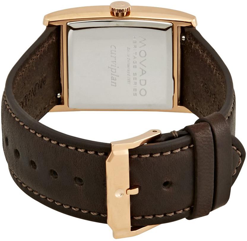 Movado Heritage Rectangle Men's Watch 3650042