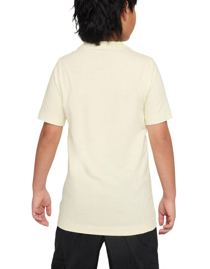 Boys' Sportswear Tee :Coconut Milk | Light Bone