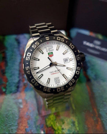 Tag Heuer Formula 1 White Dial Watch for Men - WAZ1111.BA0875