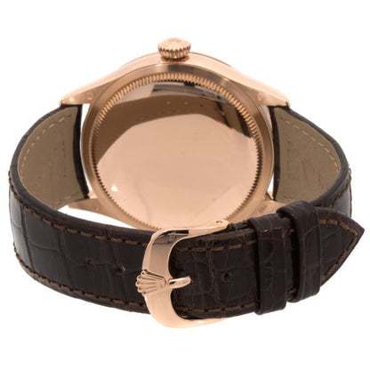 Rolex Cellini Date Rose Gold Men's Luxury Watch 50515