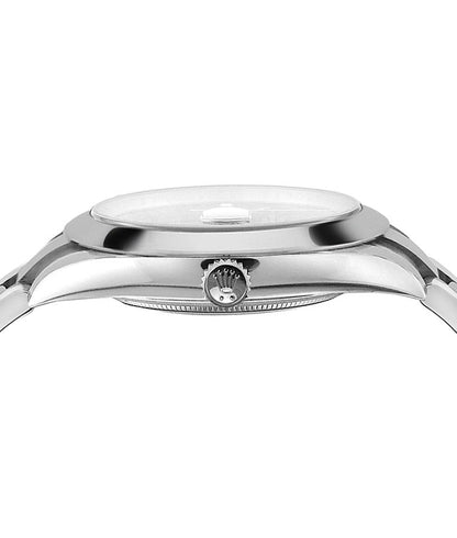 Rolex Datejust 36 Silver Roman Numeral Oyster Bracelet Watch 116200-0062