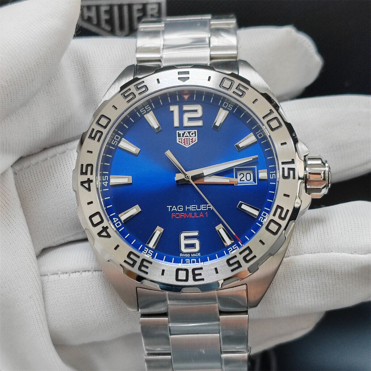 Tag Heuer Formula 1 Blue Dial Watch for Men - WAZ1118.BA0875